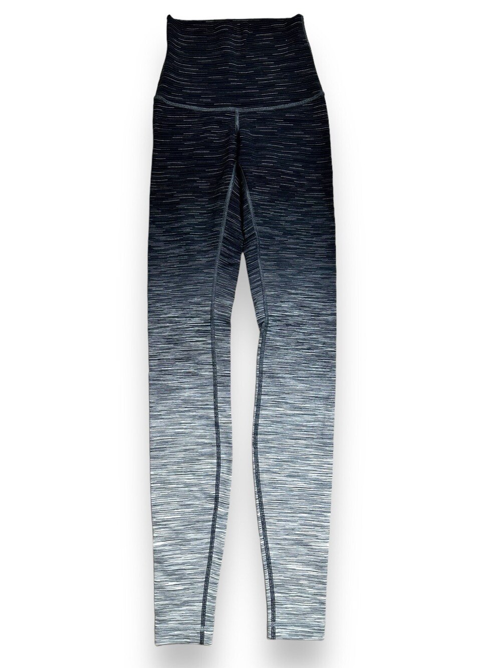 Lululemon Wunder Under Hi-Rise Tight Women's 2 Ombre Melange Space Dye Black 31"